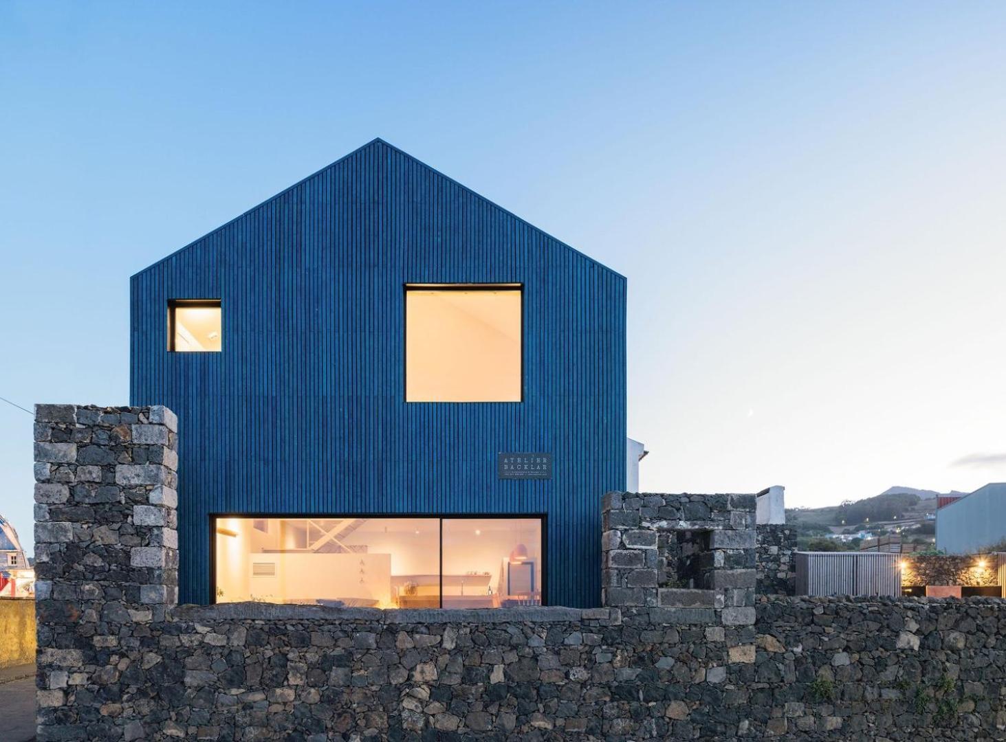 The Blue House Azores Capelas Buitenkant foto