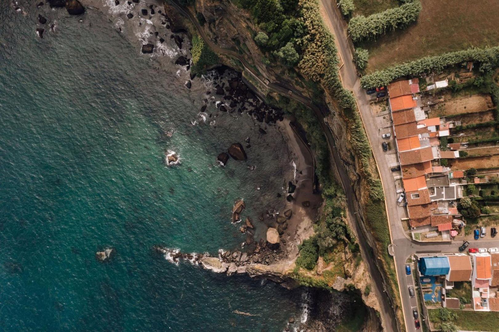 The Blue House Azores Capelas Buitenkant foto