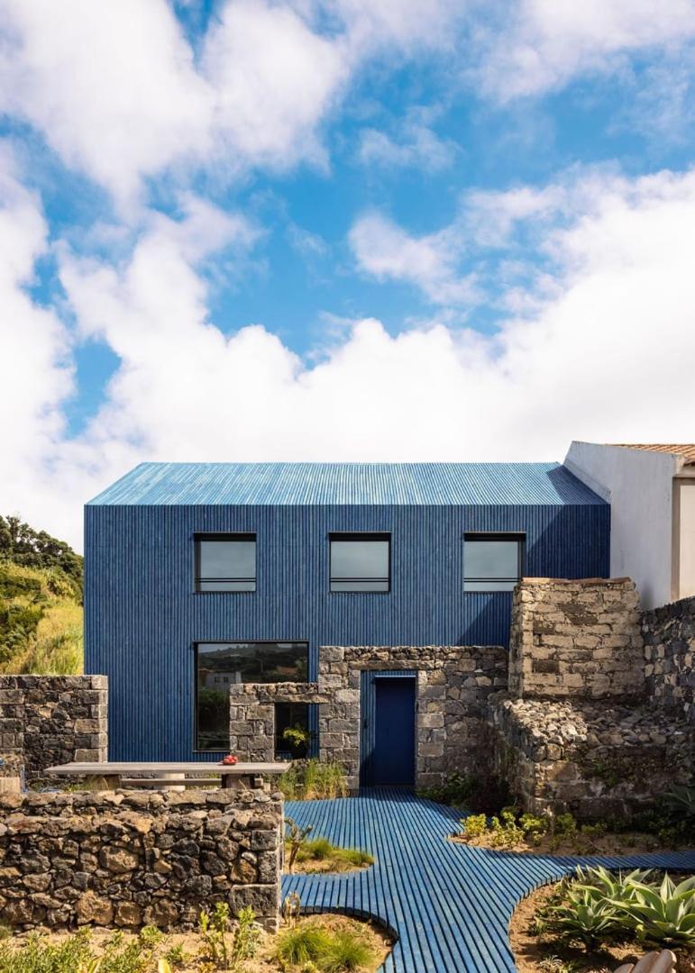 The Blue House Azores Capelas Buitenkant foto