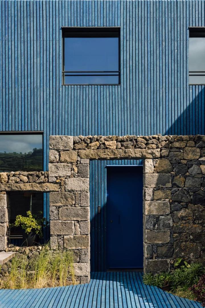 The Blue House Azores Capelas Buitenkant foto